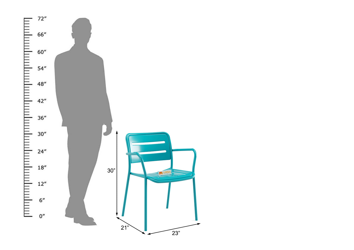 Tisami-Metal-Cafe-Chair-Cyan_4