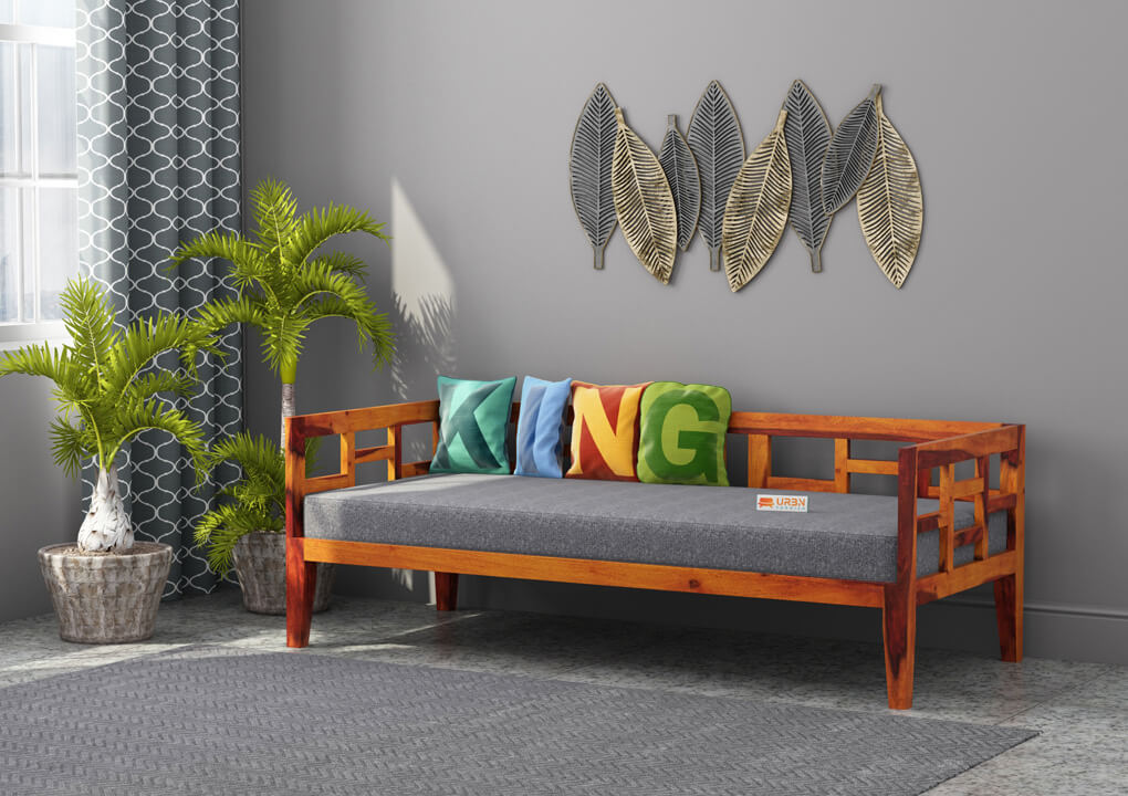 Travolta Checks Divan - Urbnfurnish