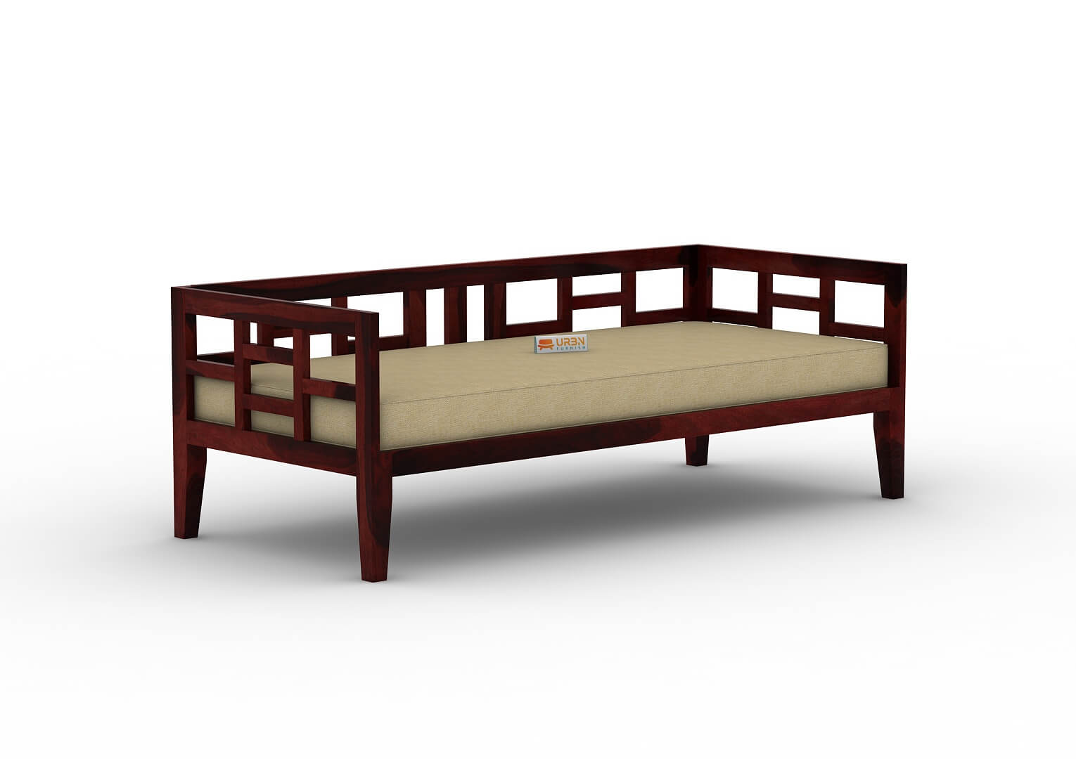 Travolta Checks Divan - Urbnfurnish