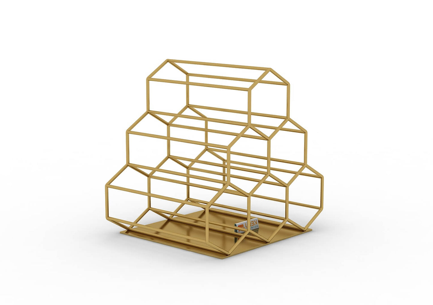 Trivi-Metal-Wine-Rack-Golden_3