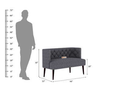 Turtledove Love Seat - Urbnfurnish