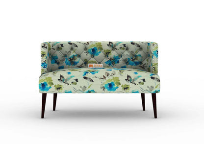 Turtledove Love Seat (Printed Fabric) - Urbnfurnish