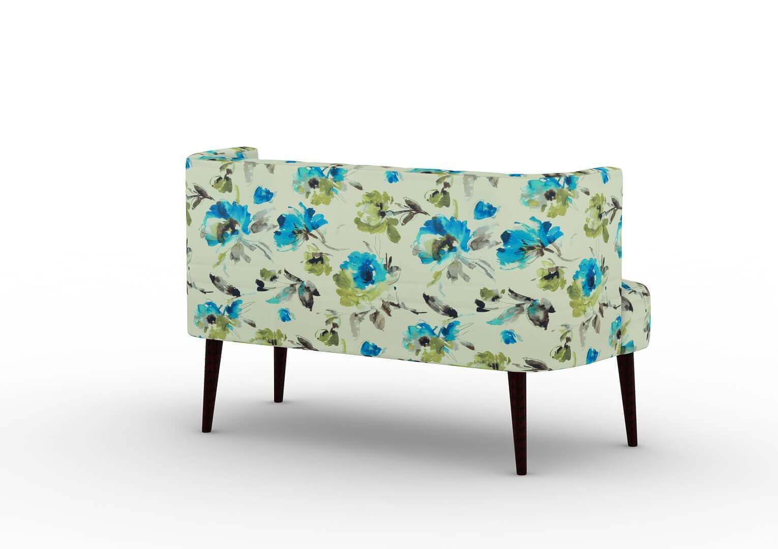Turtledove Love Seat (Printed Fabric) - Urbnfurnish