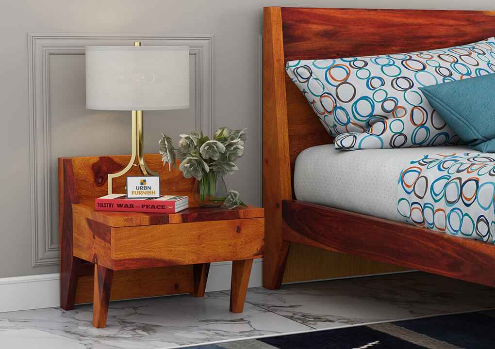 Douceur Bedside Table for Modern Bedroom Decor and Storage Solutions - Urbnfurnish