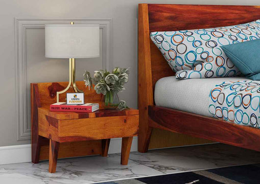 Douceur Bedside Table for Modern Bedroom Decor and Storage Solutions - Urbnfurnish