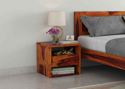Orate Modern Bedside Table - Stylish Nightstand for Bedroom Storage - Urbnfurnish