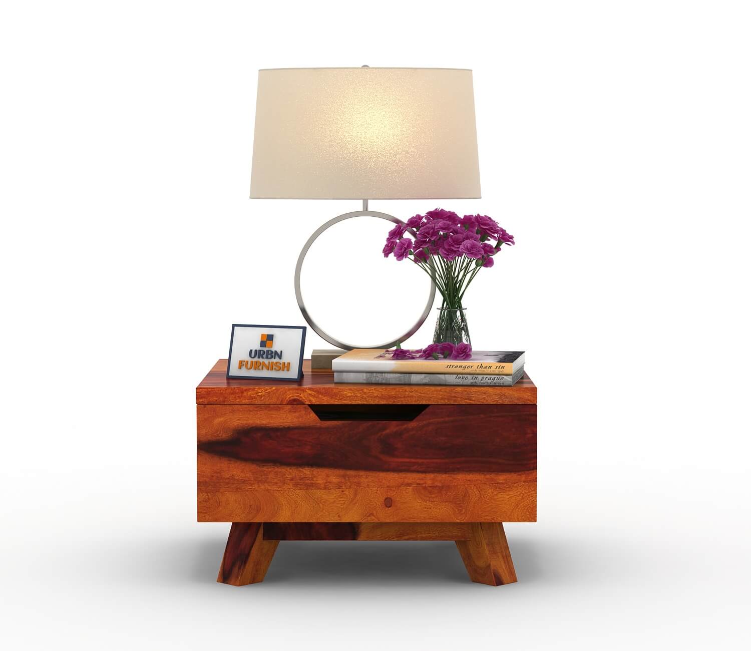 Ataraxia Bedside Table for Modern Bedrooms - Stylish and Functional Design - Urbnfurnish