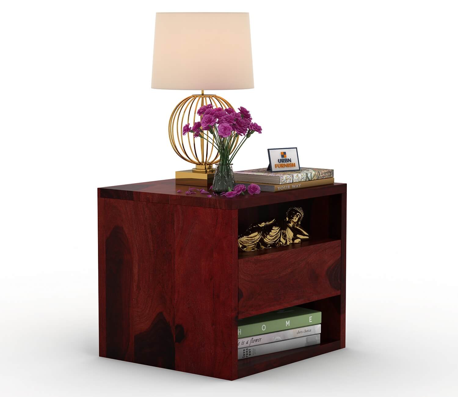 Orate Modern Bedside Table - Stylish Nightstand for Bedroom Storage - Urbnfurnish