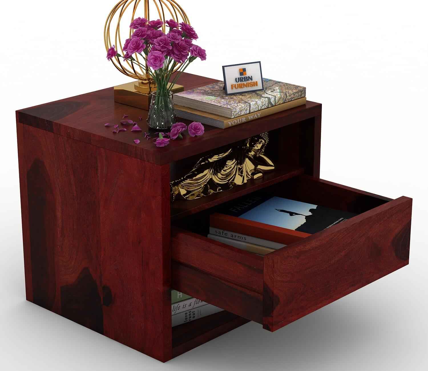 Orate Modern Bedside Table - Stylish Nightstand for Bedroom Storage - Urbnfurnish