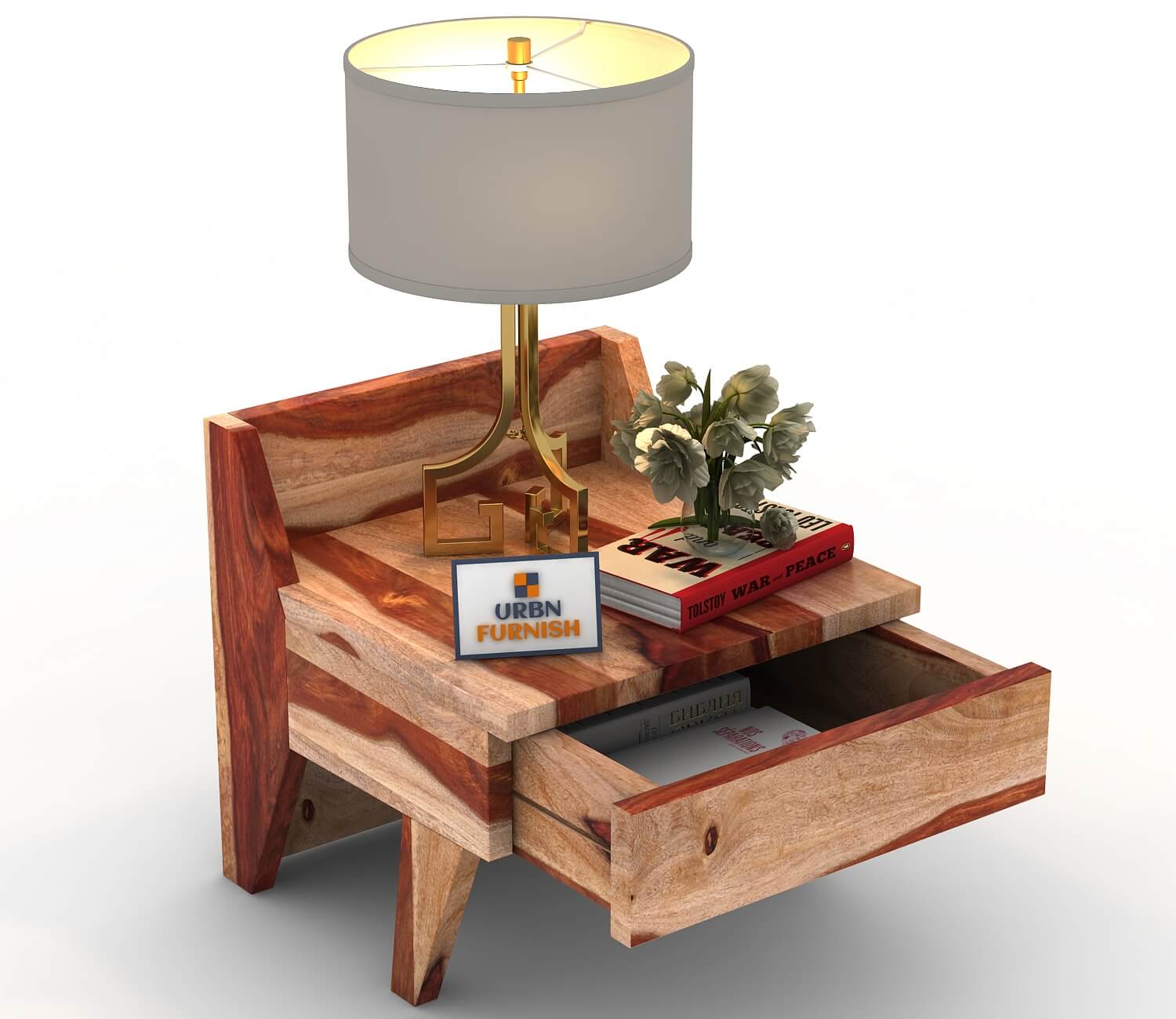 Douceur Bedside Table for Modern Bedroom Decor and Storage Solutions - Urbnfurnish