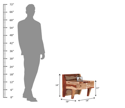 Douceur Bedside Table for Modern Bedroom Decor and Storage Solutions - Urbnfurnish