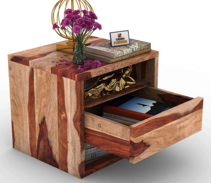 Orate Modern Bedside Table - Stylish Nightstand for Bedroom Storage - Urbnfurnish