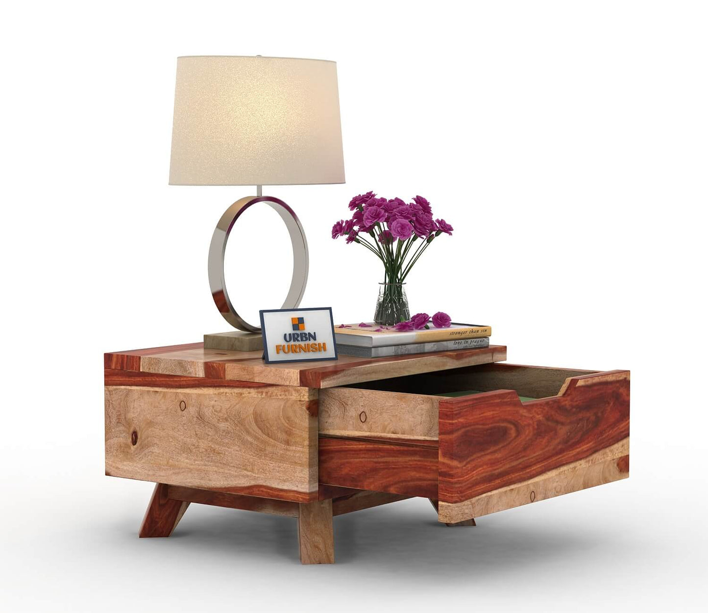 Ataraxia Bedside Table for Modern Bedrooms - Stylish and Functional Design - Urbnfurnish
