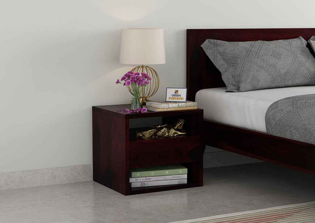 Orate Modern Bedside Table - Stylish Nightstand for Bedroom Storage - Urbnfurnish