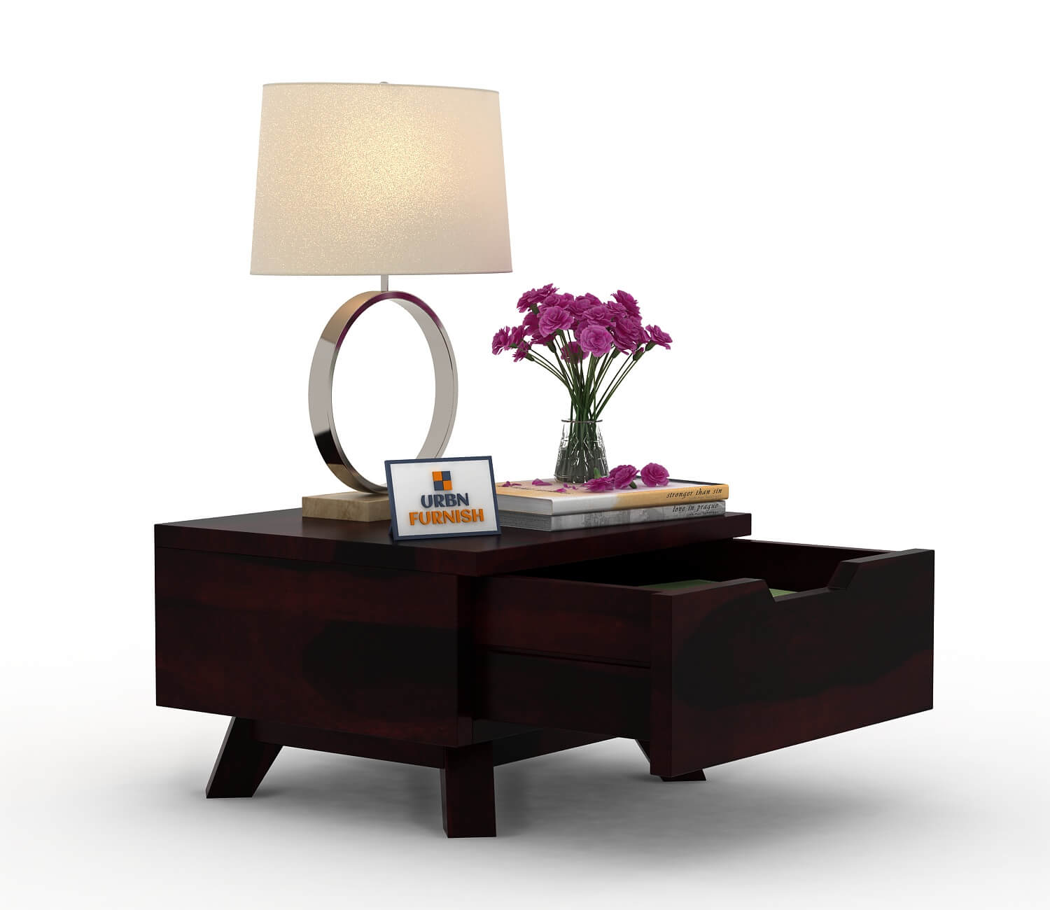 Ataraxia Bedside Table for Modern Bedrooms - Stylish and Functional Design - Urbnfurnish
