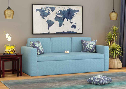 Capriccio Wooden Sofa Cum Bed - Urbnfurnish