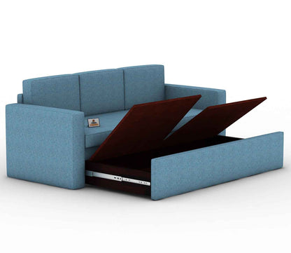 Capriccio Wooden Sofa Cum Bed - Urbnfurnish