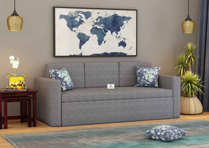 Capriccio Wooden Sofa Cum Bed - Urbnfurnish