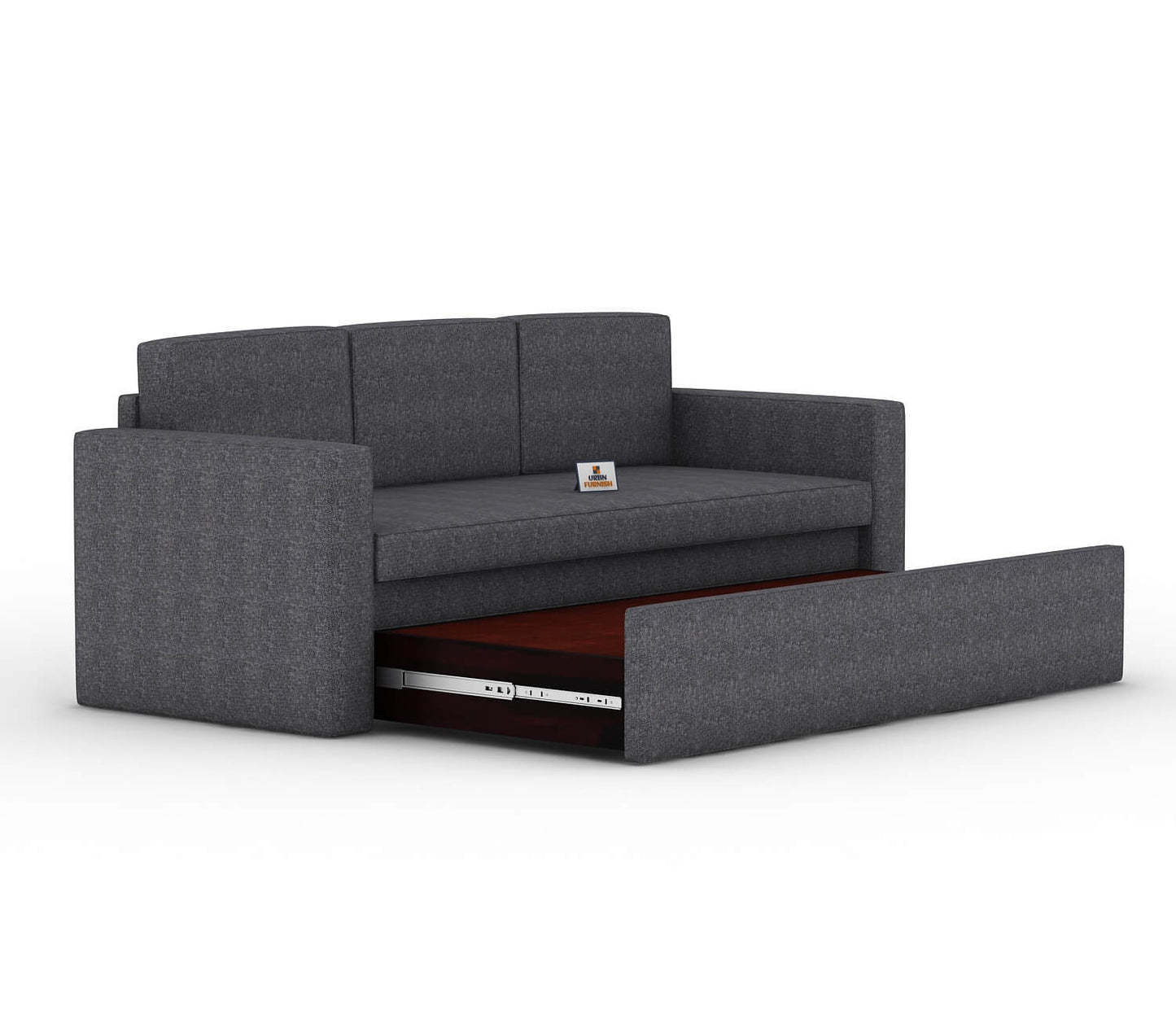 Capriccio Wooden Sofa Cum Bed - Urbnfurnish