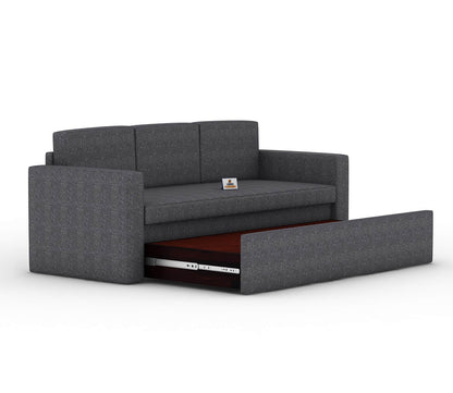 Capriccio Wooden Sofa Cum Bed - Urbnfurnish