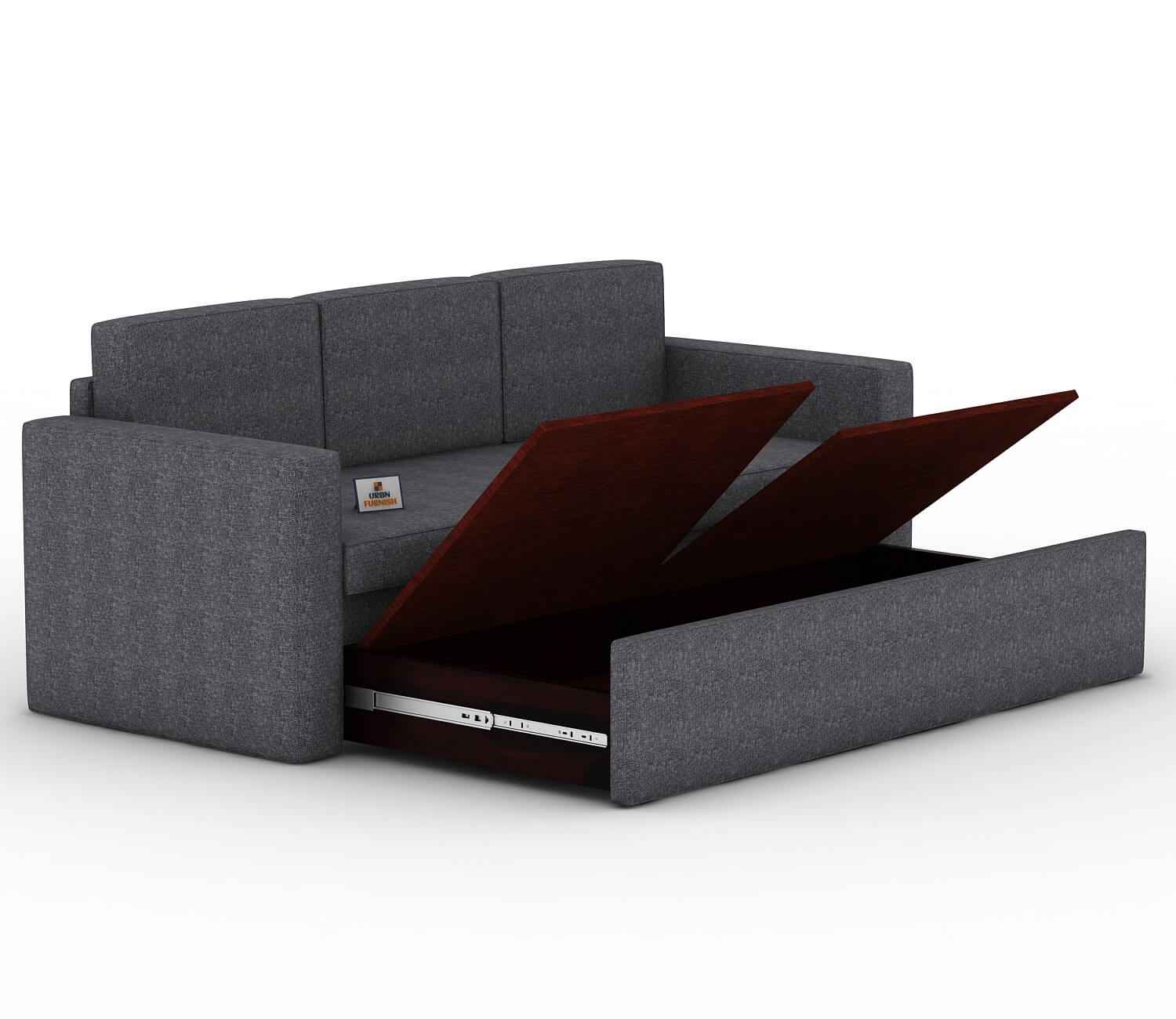 Capriccio Wooden Sofa Cum Bed - Urbnfurnish