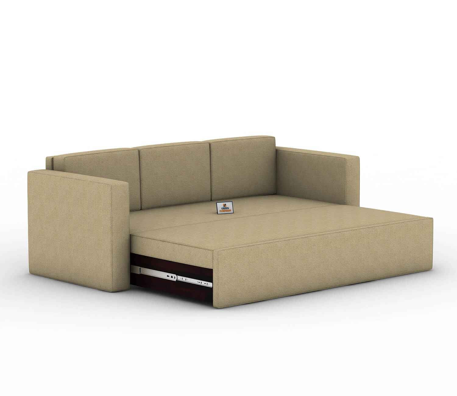Capriccio Wooden Sofa Cum Bed - Urbnfurnish
