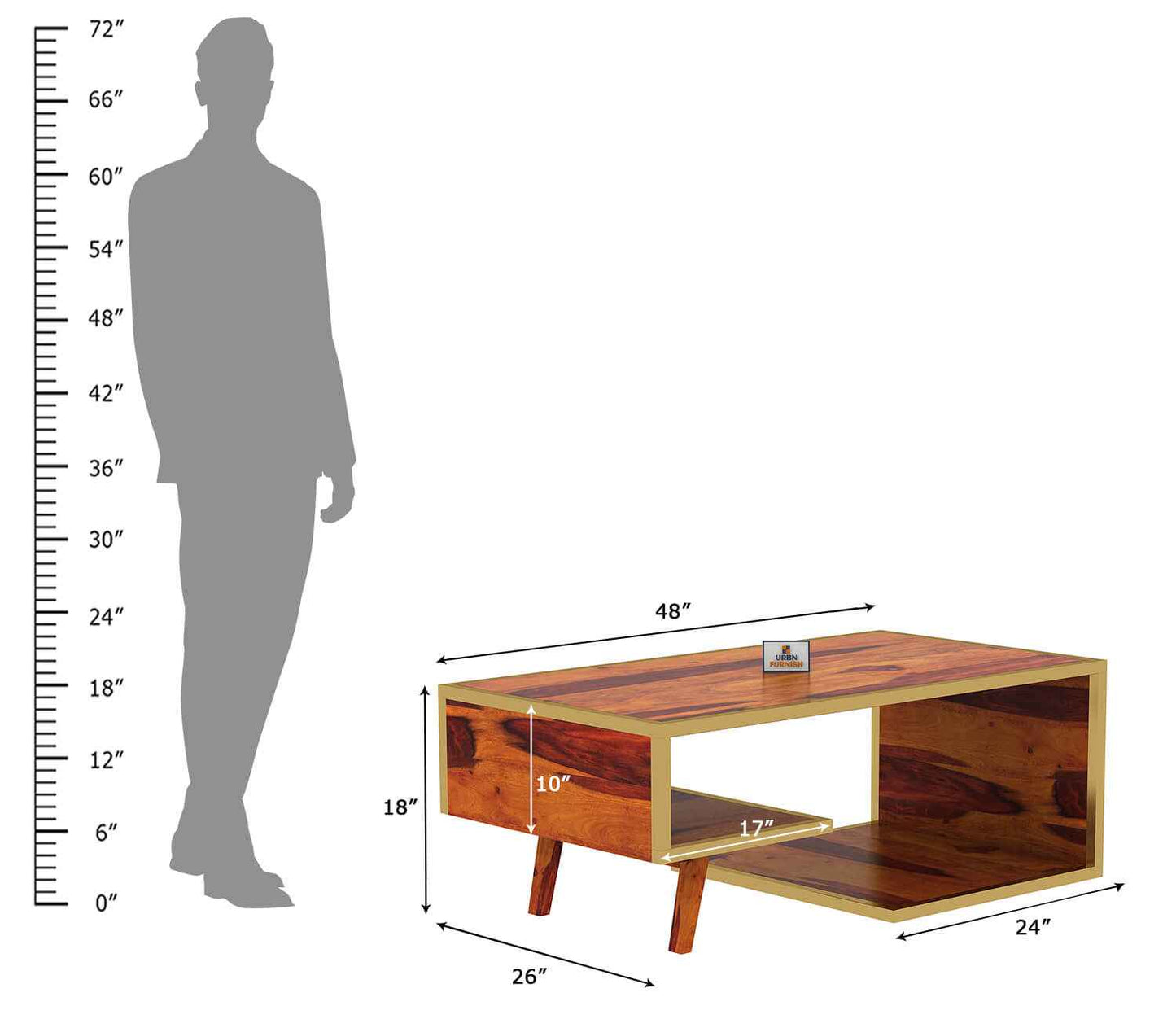 Insisive Coffee Table - Urbnfurnish