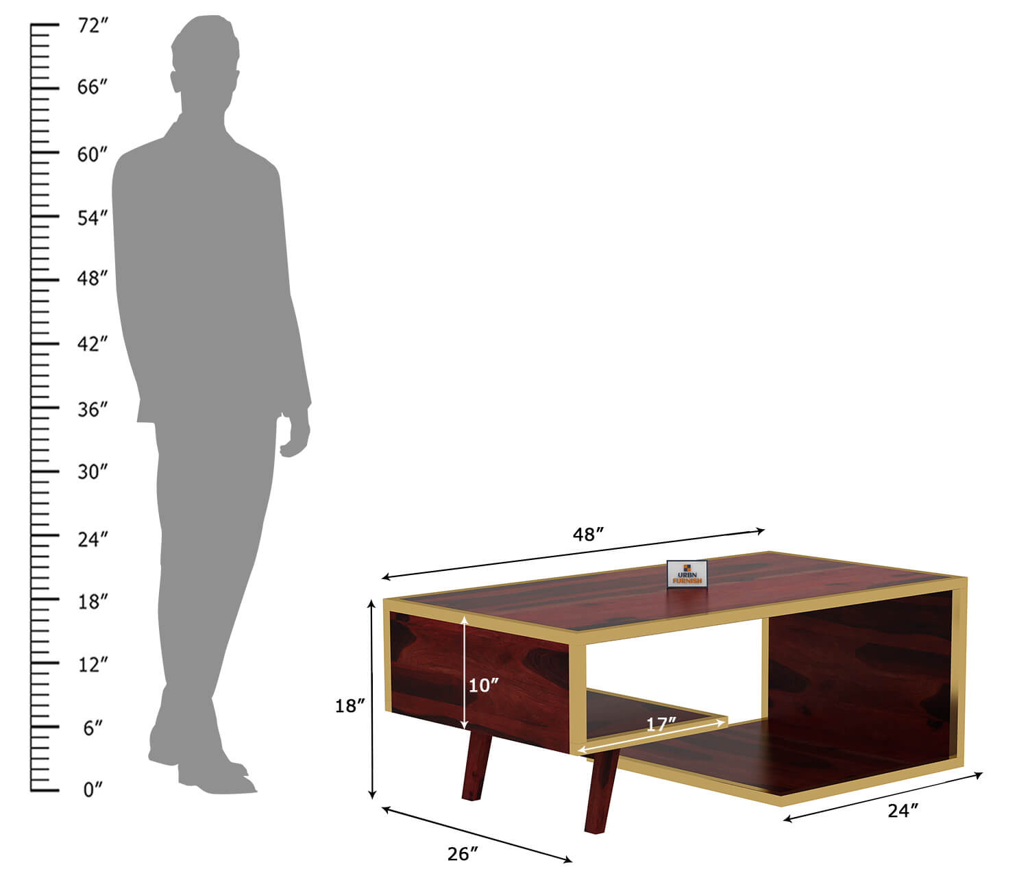 Insisive Coffee Table - Urbnfurnish