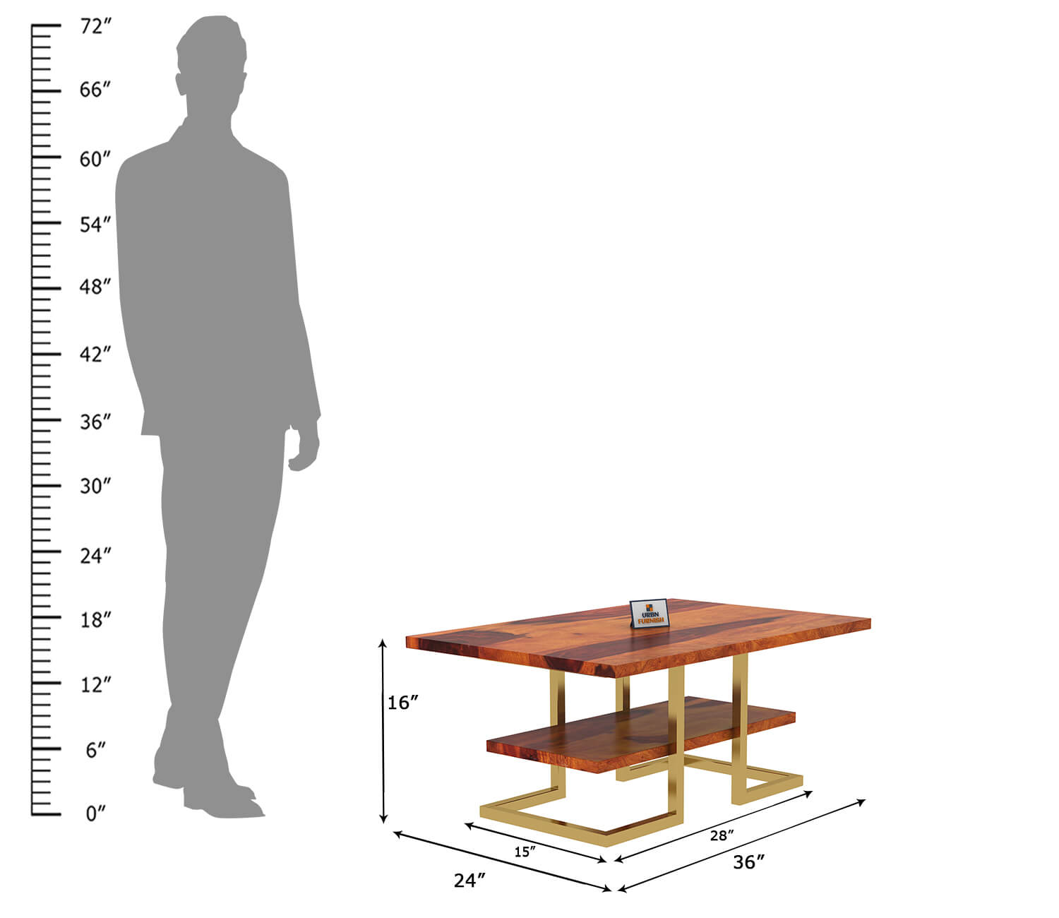 Fecund Coffee Table - Urbnfurnish