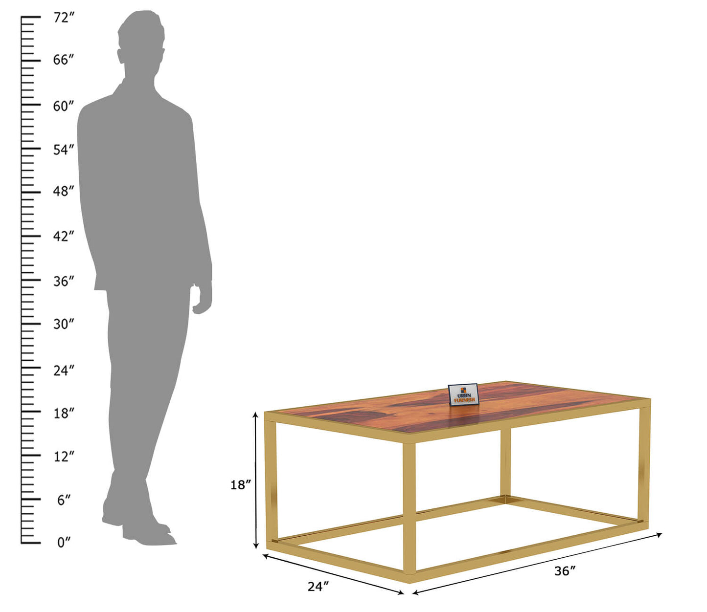 Exigent Coffee Table - Urbnfurnish