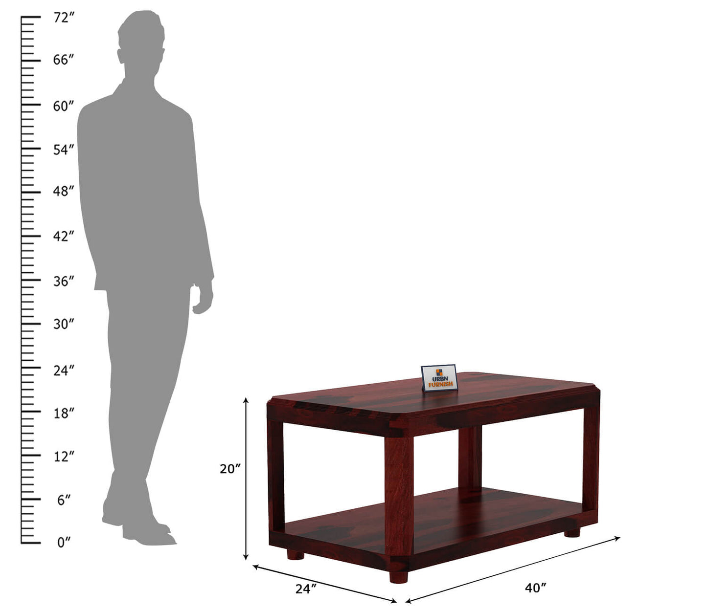 Enervate Coffee Table - Urbnfurnish