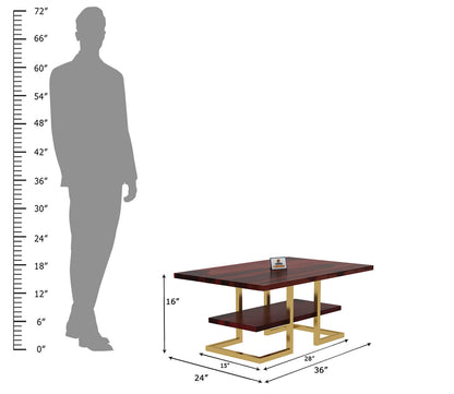 Fecund Coffee Table - Urbnfurnish