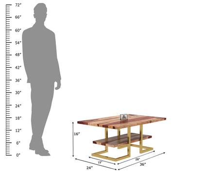 Fecund Coffee Table - Urbnfurnish
