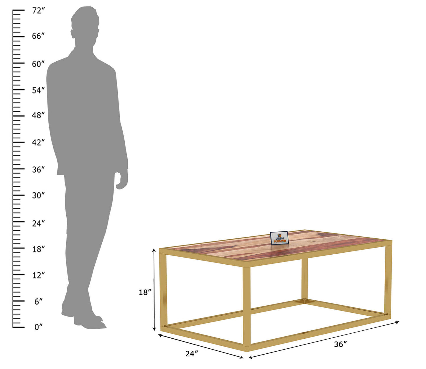 Exigent Coffee Table - Urbnfurnish