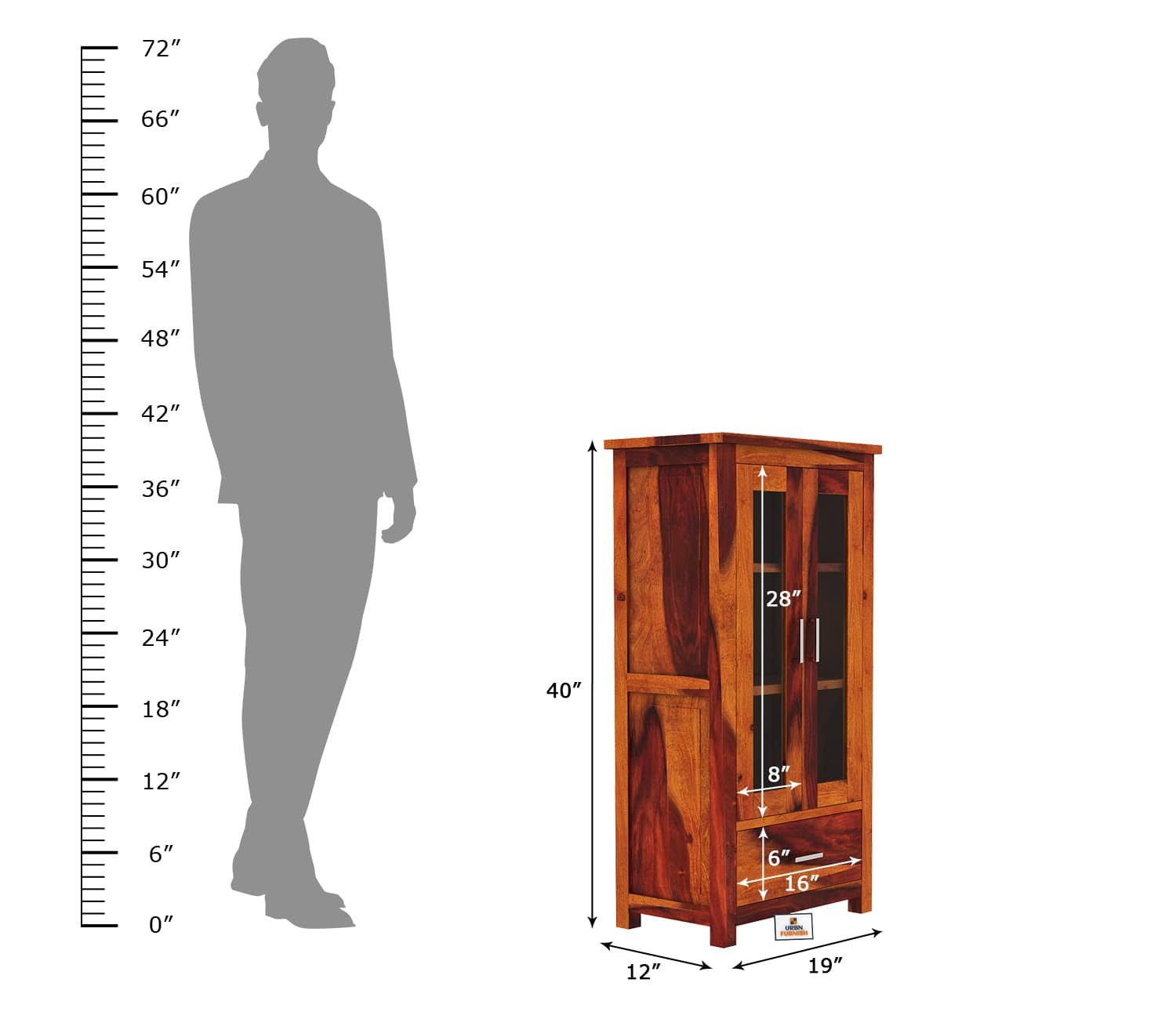Ore Bookcase - Urbnfurnish