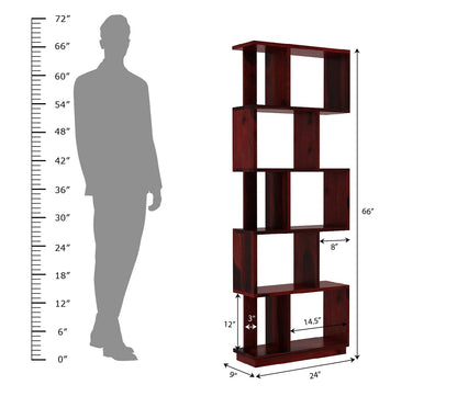 Kalopsia Bookrack - Urbnfurnish