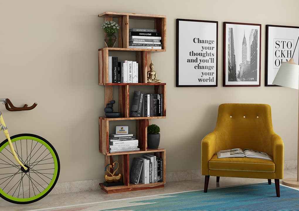 Kalopsia Bookrack - Urbnfurnish