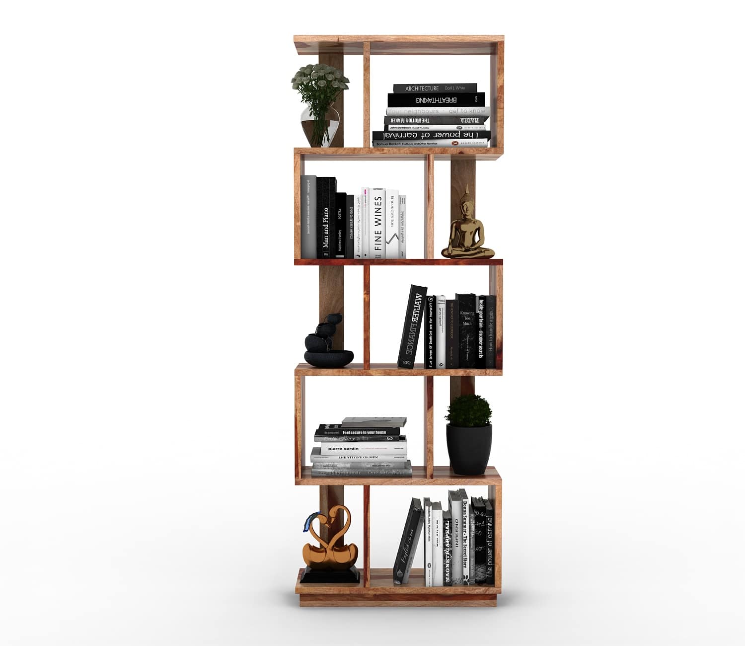 Kalopsia Bookrack - Urbnfurnish
