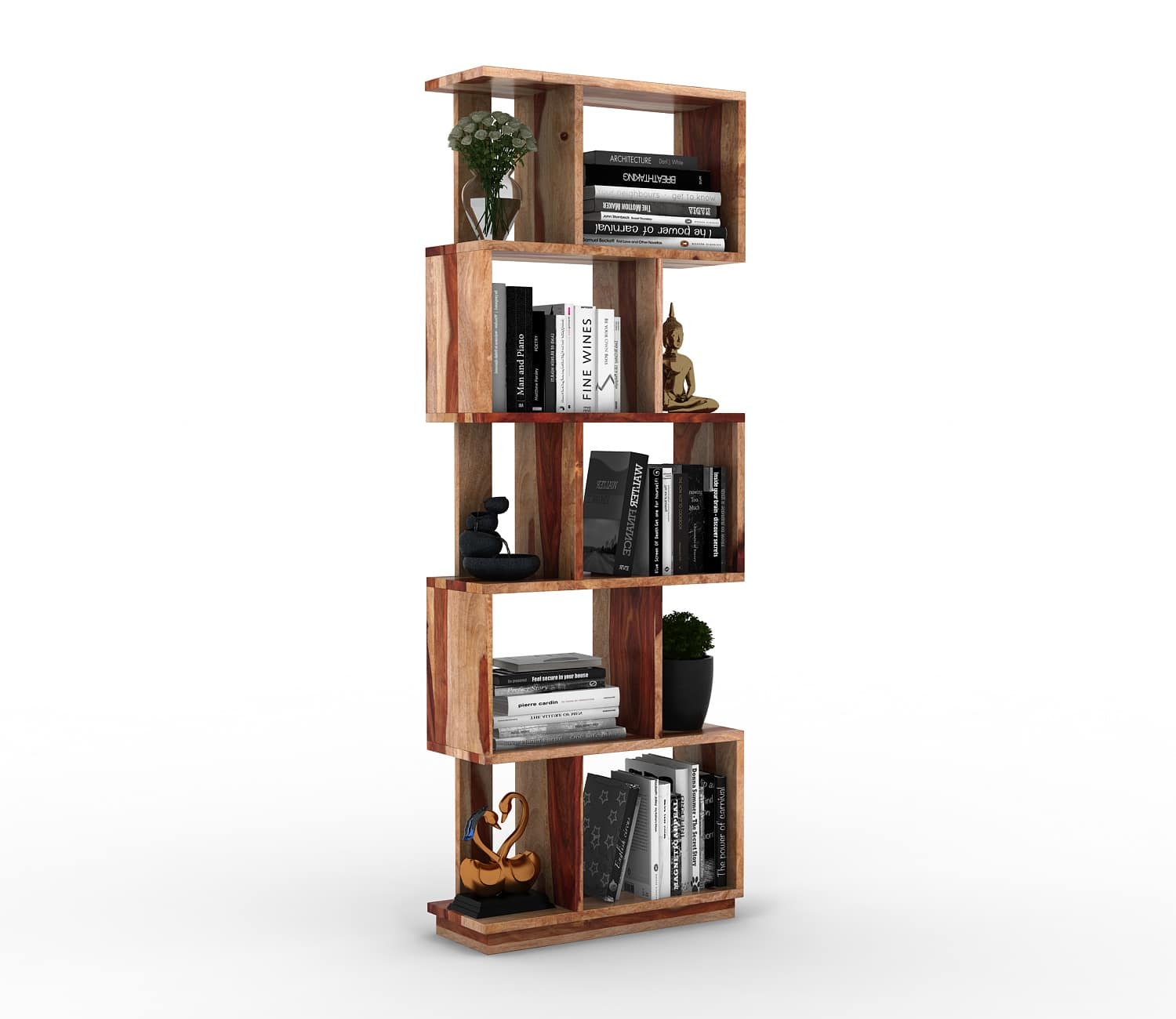 Kalopsia Bookrack - Urbnfurnish