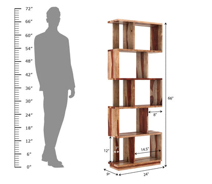 Kalopsia Bookrack - Urbnfurnish