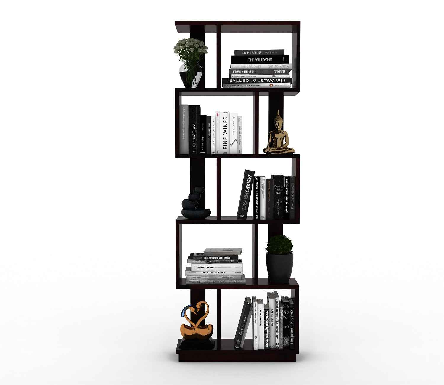 Kalopsia Bookrack - Urbnfurnish