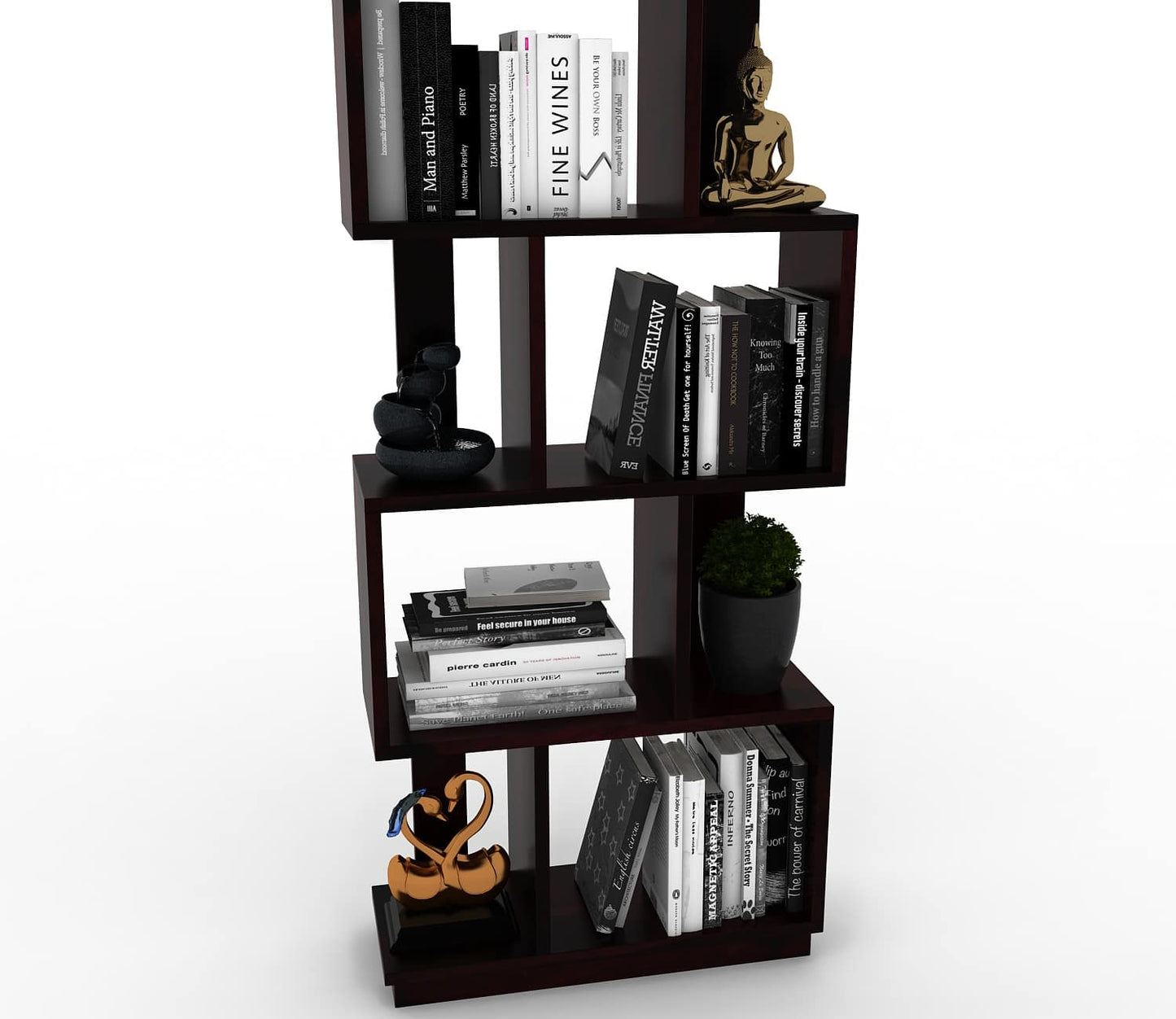 Kalopsia Bookrack - Urbnfurnish