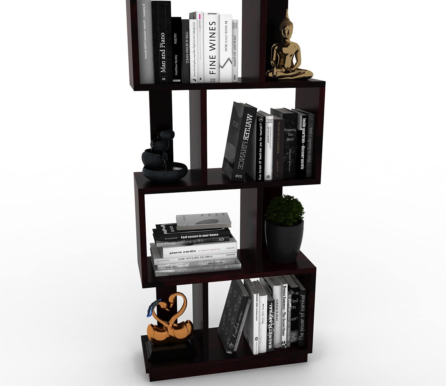 Kalopsia Bookrack - Urbnfurnish