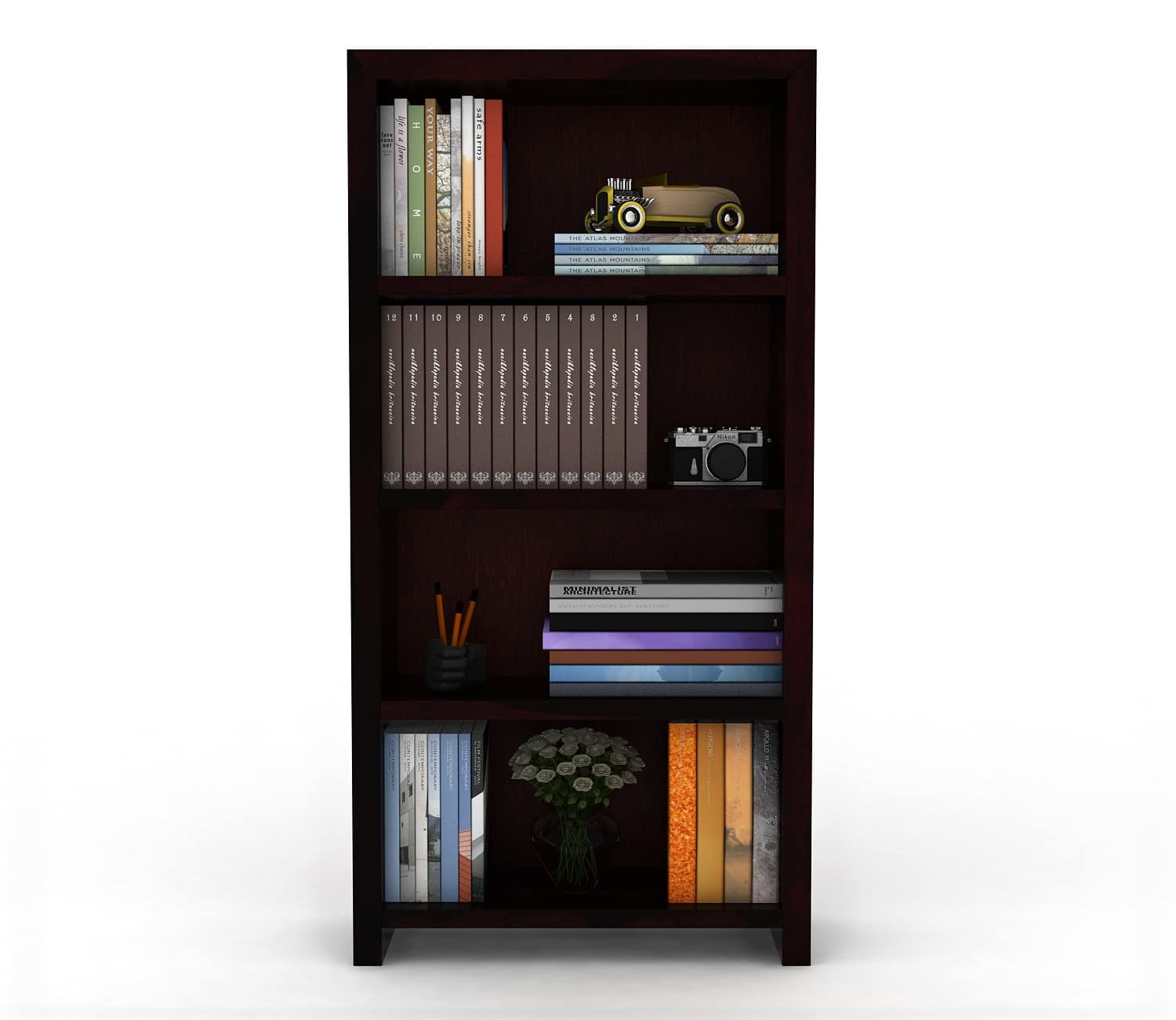 Cerrato Bookcase - Urbnfurnish