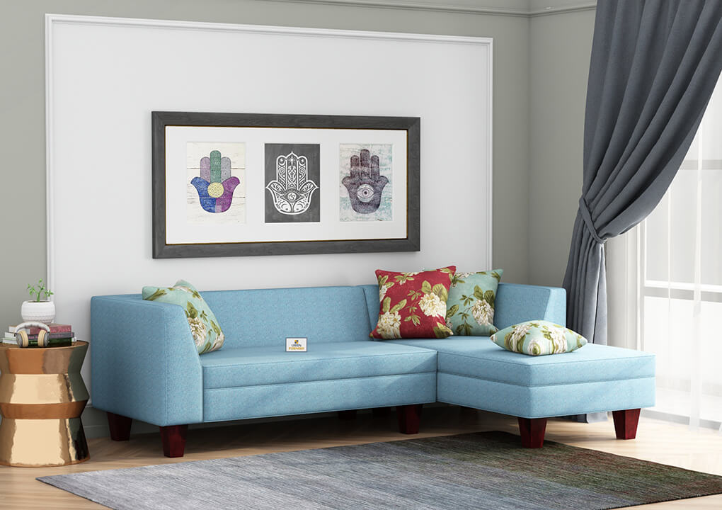 Dorian L Shape Right Aligned Sofa - Urbnfurnish