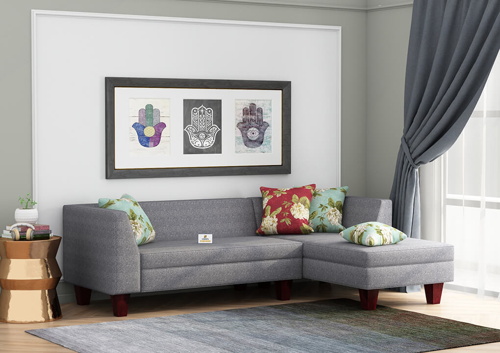 Dorian L Shape Right Aligned Sofa - Urbnfurnish