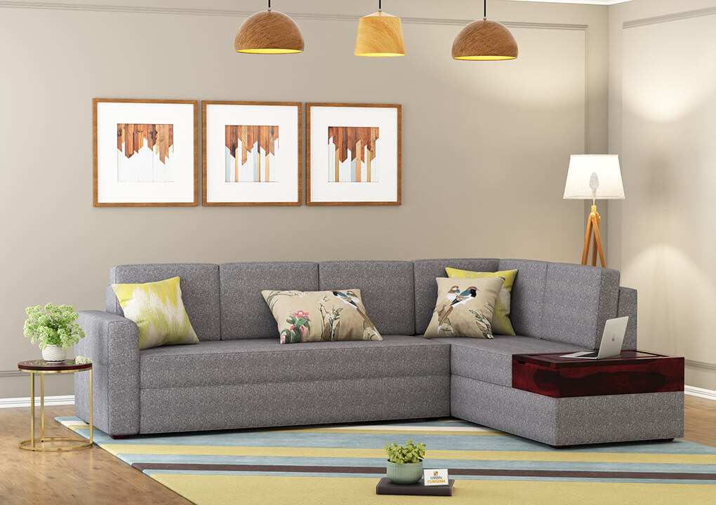 Surround L Shape Right Aligned   Sofa - Urbnfurnish
