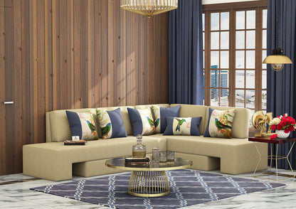 Casper L Shape Right Aligned   Sofa Cum Bed - Urbnfurnish