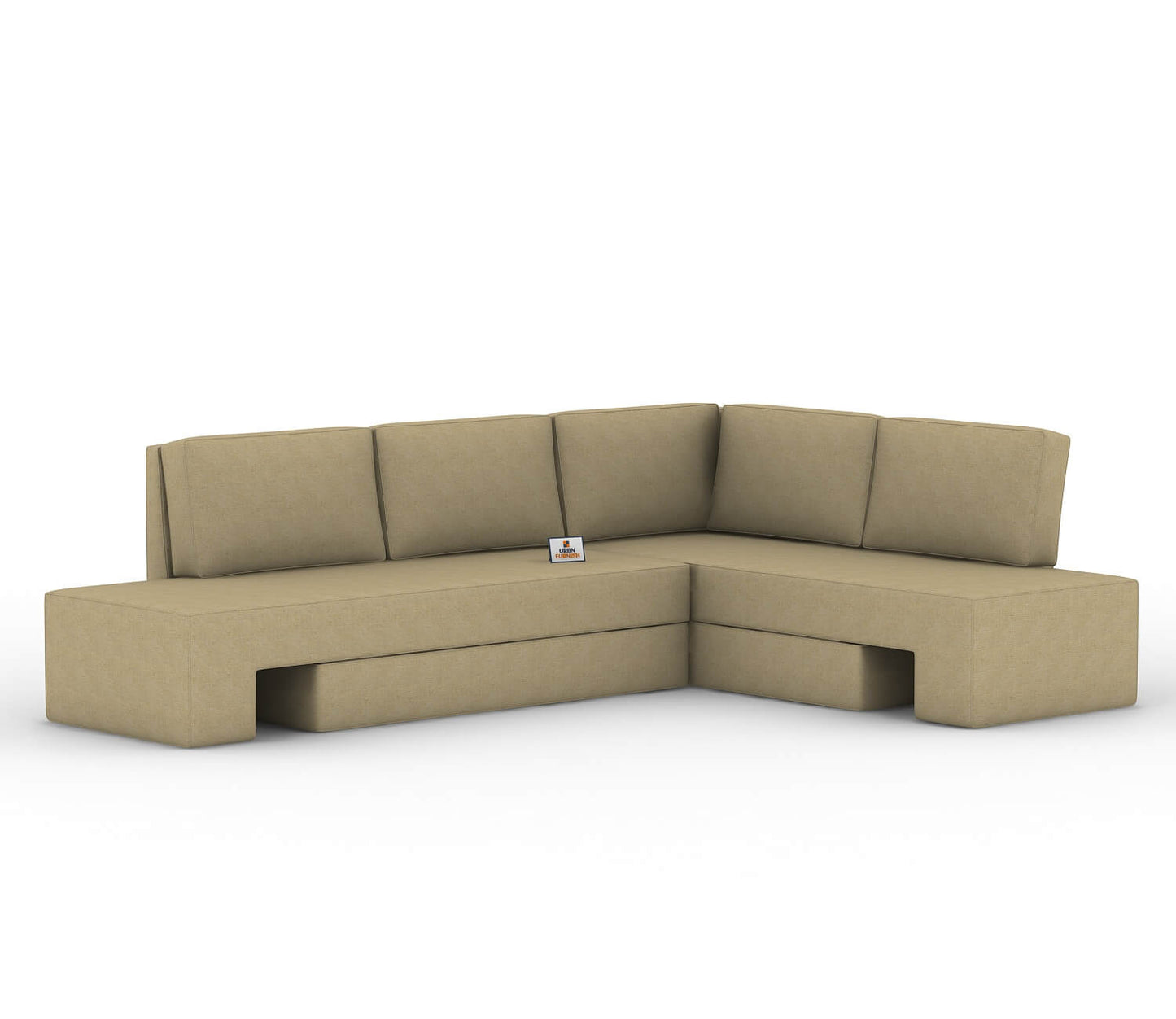 Casper L Shape Right Aligned   Sofa Cum Bed - Urbnfurnish
