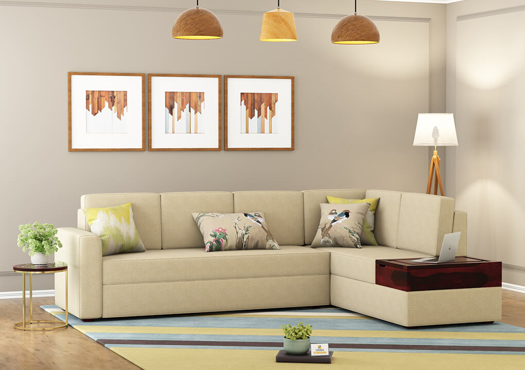 Surround L Shape Right Aligned   Sofa - Urbnfurnish